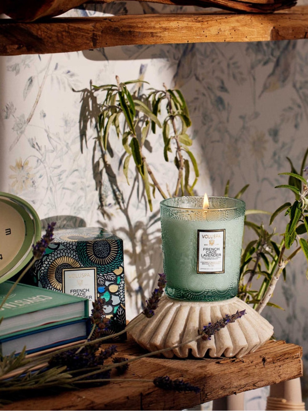 Voluspa French Cade Lavender Classic Candle